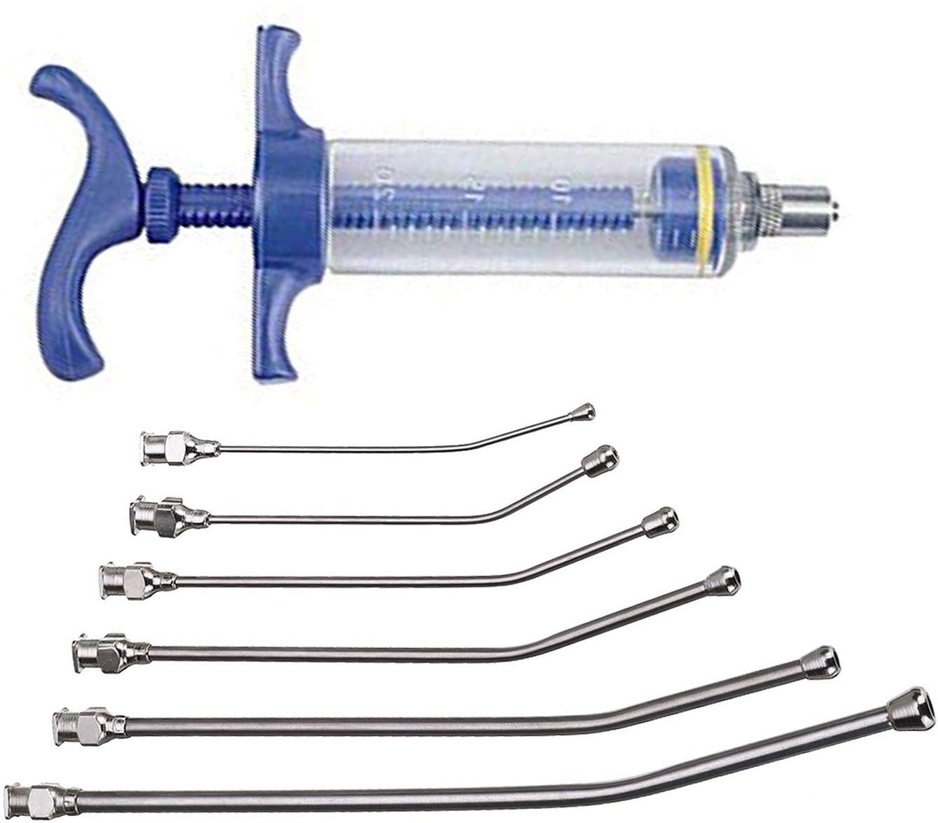 Sage Square Adjustable Hand Feeding Syringe with Full Kit for Birds, Puppy, Kitten, Dog, Cat, Hamster (100ml) (B081Z4PC6J) Amazon Price History, Amazon Price Tracker
