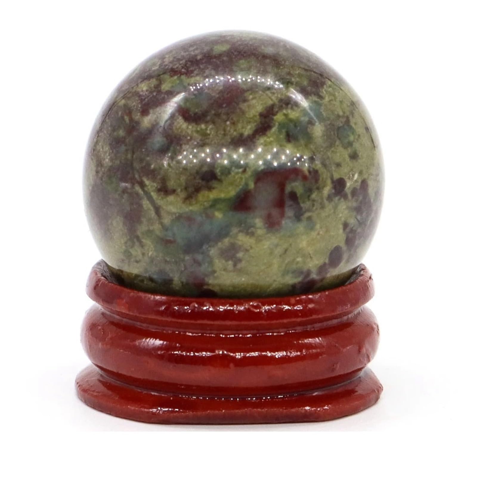 BAYNOPURIN Crystal Sphere 30mm Stone Sphere Quartz Globe Mineral Collection Household Decor