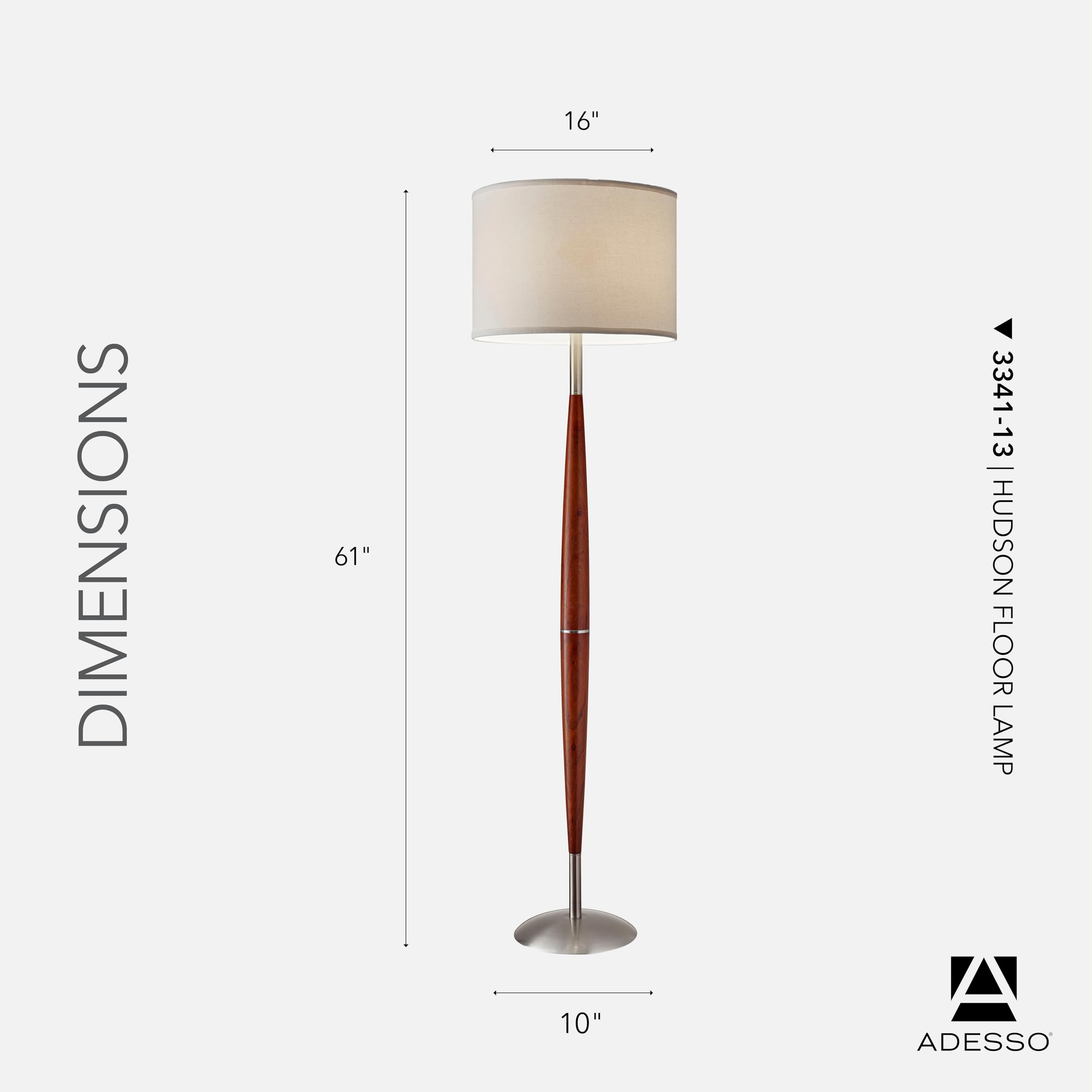 ADESSO 北欧フロアランプおしゃれランプ