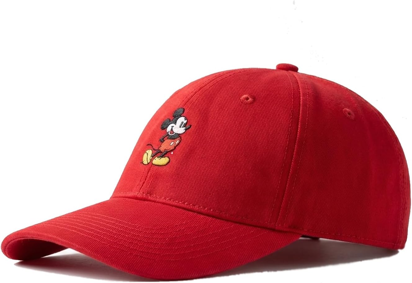 Mens Baseball Cap, Mickey Mouse Adjustable Hat for Adult
