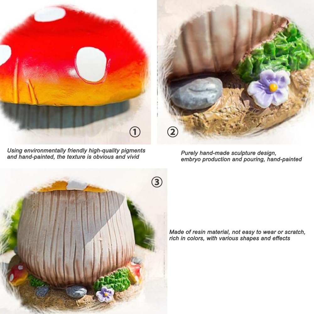 Amazon.com: Stool, Garden Stool/Table Resin Mushroom Stool