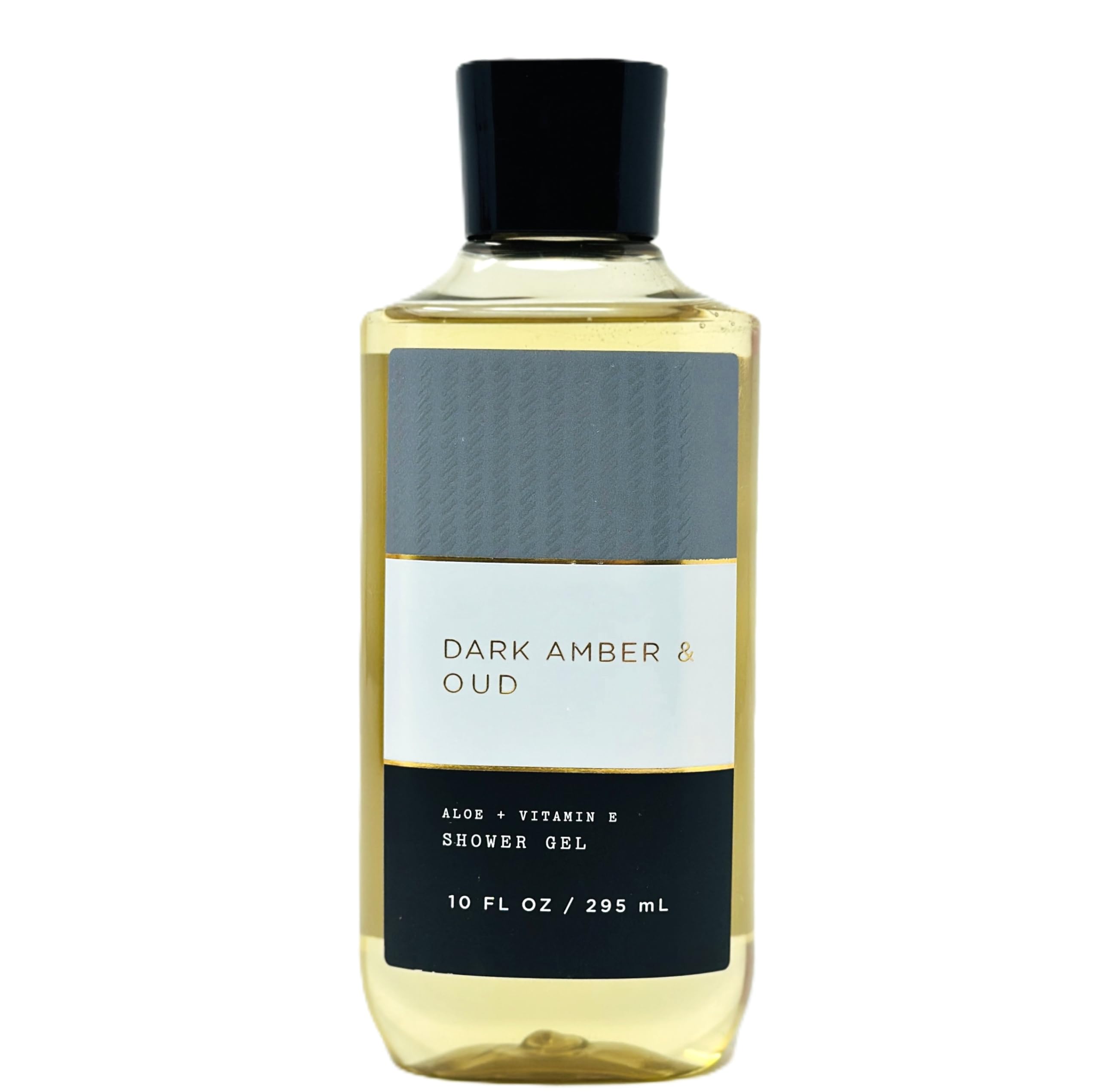Bath and Body DARK AMBER & OUD Aloe + Vitamin E Shower Gel 10 FL OZ / 295 ML
