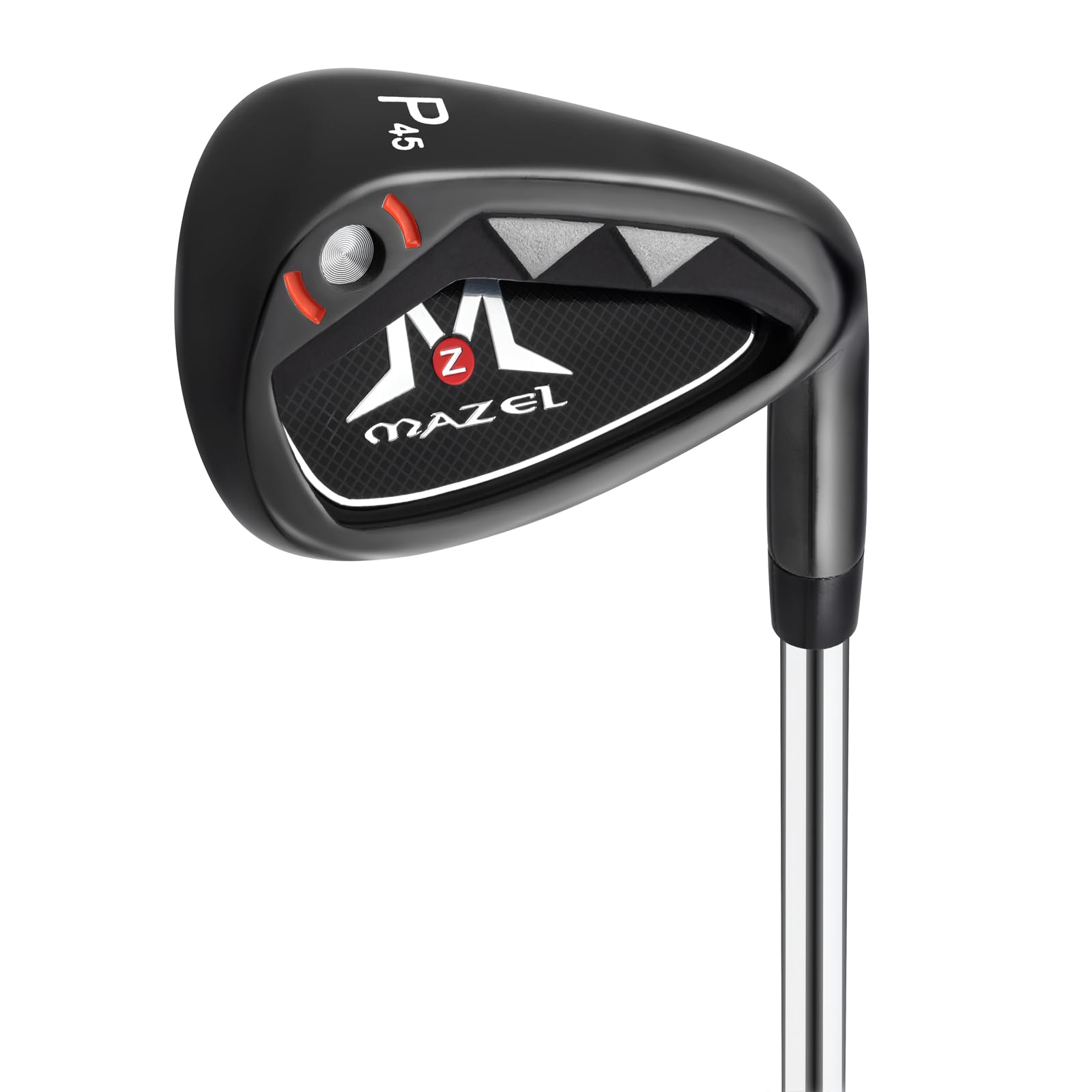 MAZEL Men Golf Iron Set (9PCS) or 1,2,3,4,5,6,7,8,9,Pitching Wedge,Sand Wedge with Steel Shafts for Right Handed Golfers