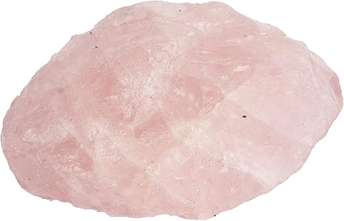 GEMHUB Natural Earth - Cuarzo rosa extraído de 1724.75 quilates, piedra preciosa suelta enorme, cuarzo áspero, piedra preciosa suelta de cuarzo