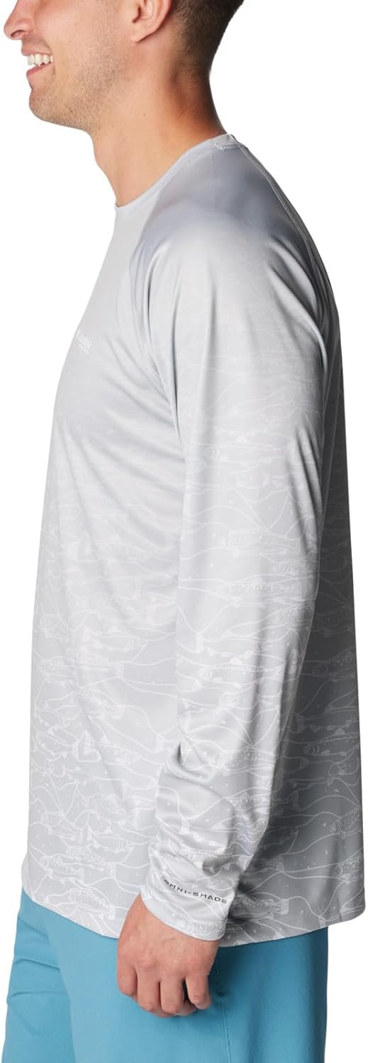 Columbia Mens Super Terminal Tackle PFG Fresh Fade Long Sleeve - Image 3