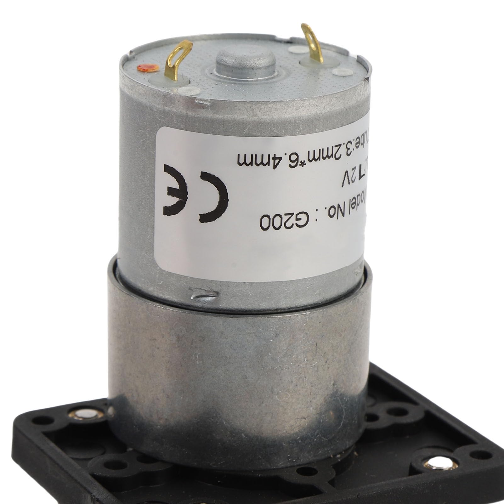 Generic Pompe Péristaltique à Faible Débit, Moteur brossé à Courant Continu, Petite Pompe Doseuse pour Aquarium, Utilisation en Laboratoire, Acier Inoxydable ABS 200 Ml/min (12V)