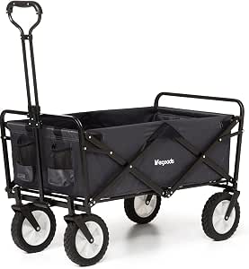 Carrello Pieghevole Con Piattaforma, Capacità 907 Kg, 91,4 X 61 Cm, Ruote Girevoli 360°, Acciaio Robusto, Nuova Versione