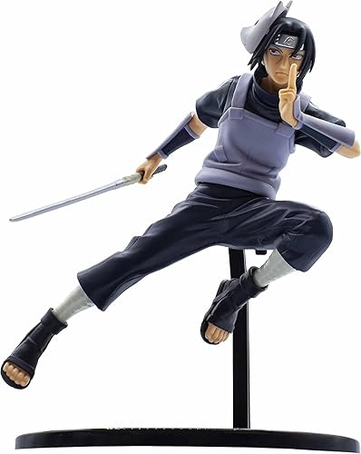 Miniatura 3 de Banpresto - Naruto Shippuden - Vibración Estrellas - Estatua Uchiha Itachi II, Negro