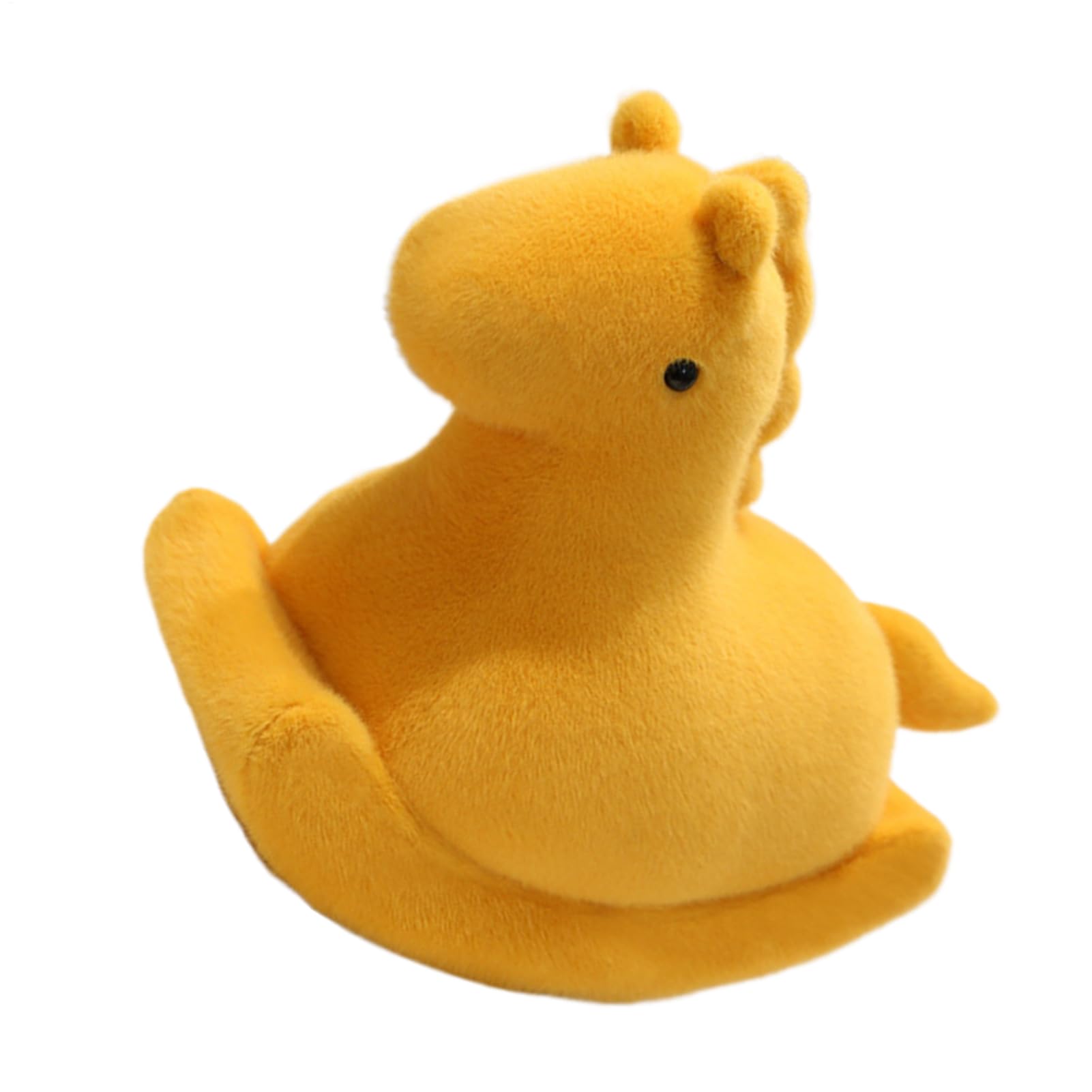 Peluche cheval à bascule animal réaliste doux mignon de 40 cm - 8