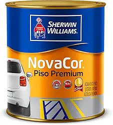 Tinta Novacor Piso Premium Sherwin Williams 900ml Amarelo