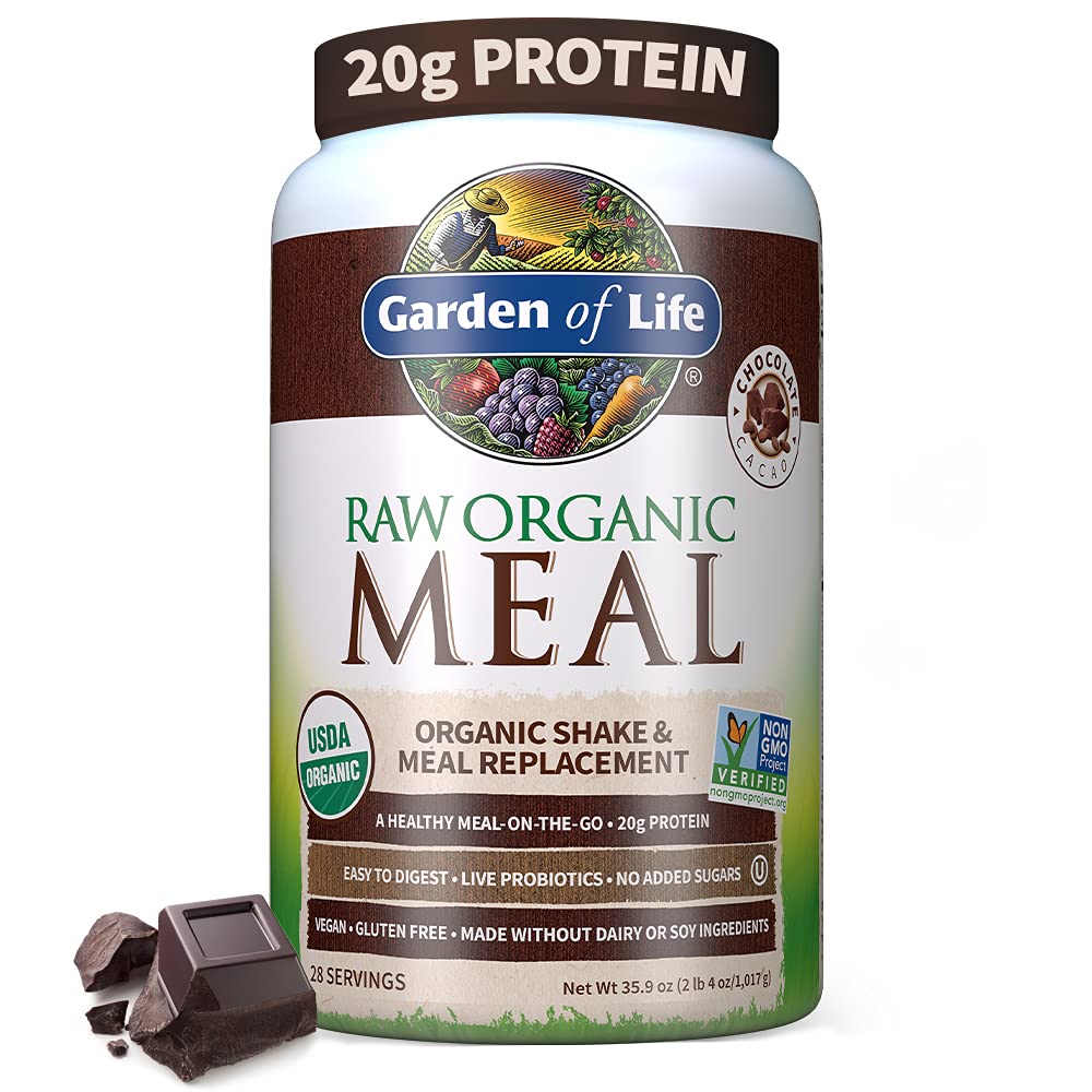 Garden of Life Raw Organic Meal Replacement Shakes for Weight Loss