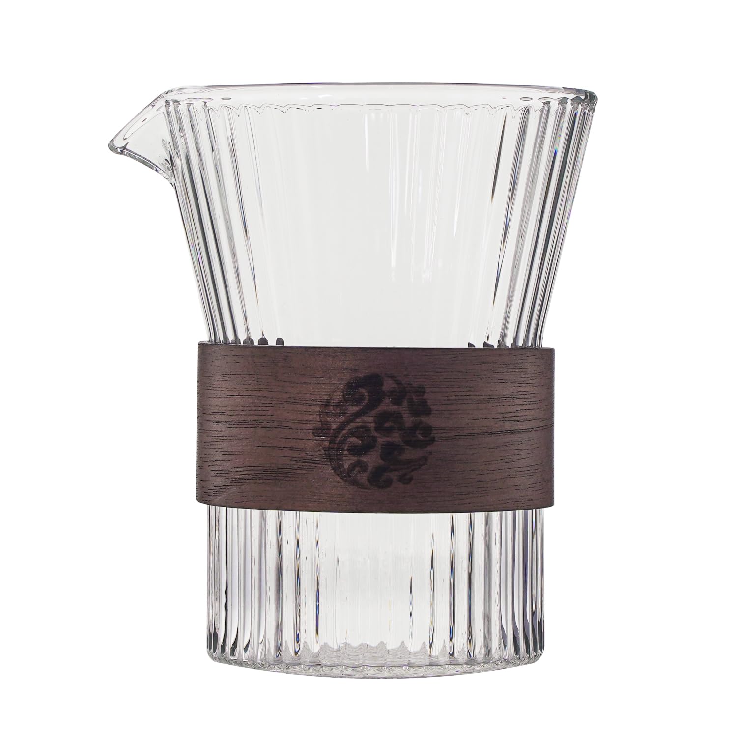 BONGBADA Shot Glasses Espresso Milk Cup Glass Cup Handmade (Clear Spouts)