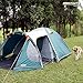 NTK INDY GT 3 to 4 Person 12 by 7 Foot Outdoor Dome Family Camping Tent 100% Waterproof 2500mm, European Design, Easy Assembly, Durable Fabric Full Coverage Rain Fly - Micro Mosquito Mesh.