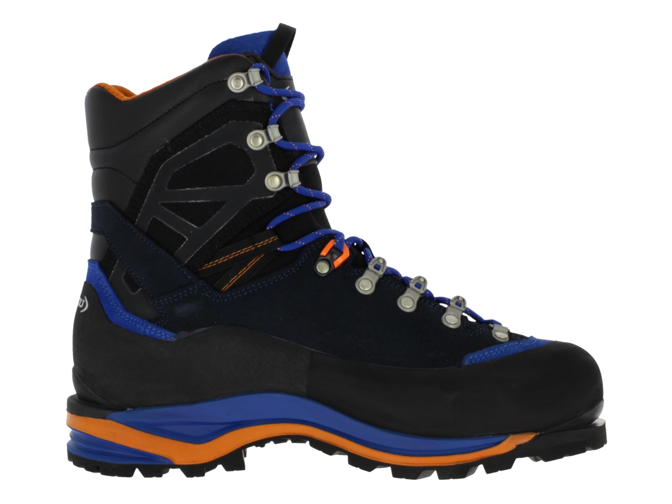 AKU Hayatsuki GTX wasserdichte und seigesenfeste Hochtourenschuhe für Bergsteigen und Eisklettern (B-Ware) Blue/Orange EU 47,5