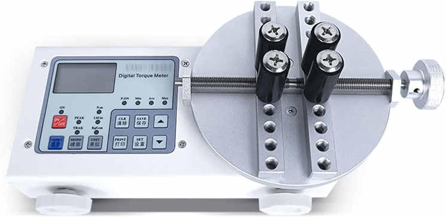 Digital Torque Meter for Bottles,Portable Torsion Cap Gauge,Clamping Diameter 10-160mm for Various Shapes,2 Modes HP-50