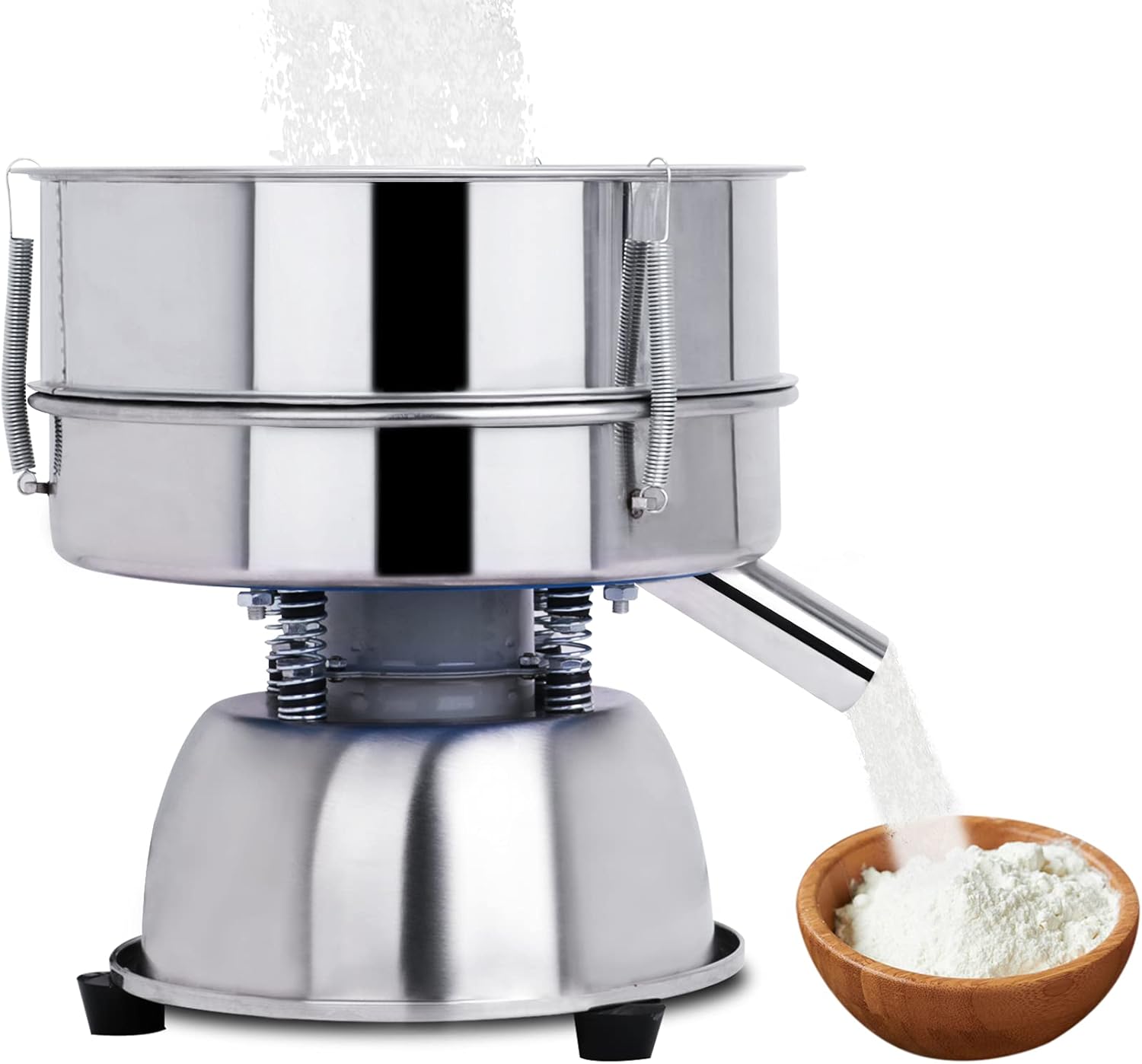 Msfullsea Automatic Powder Sifter 50 Mesh Automatic Sieve
