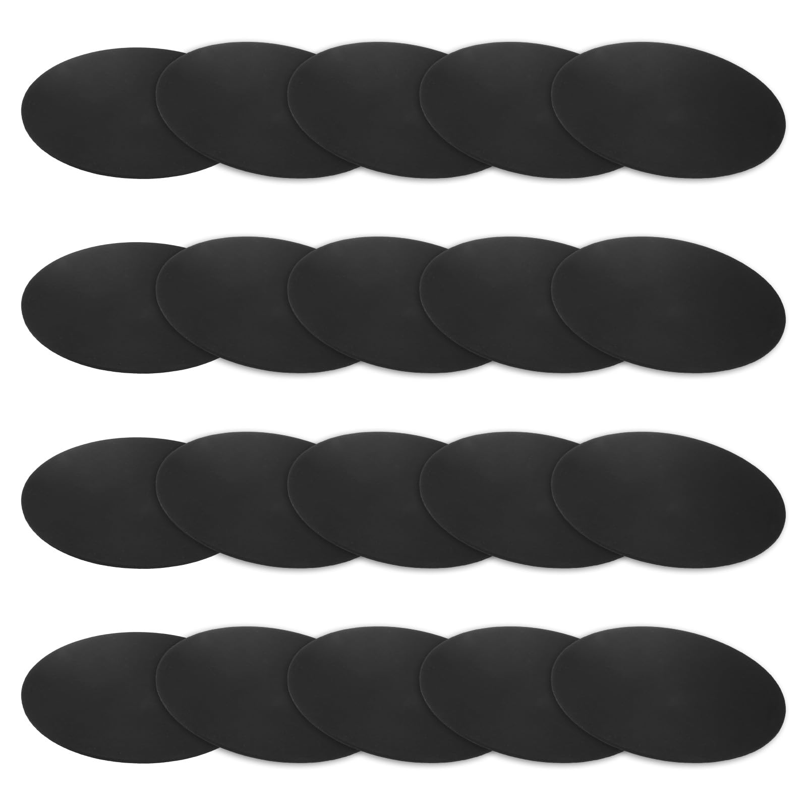 M METERXITY 20-Pack Rubber Solid Discs Washers