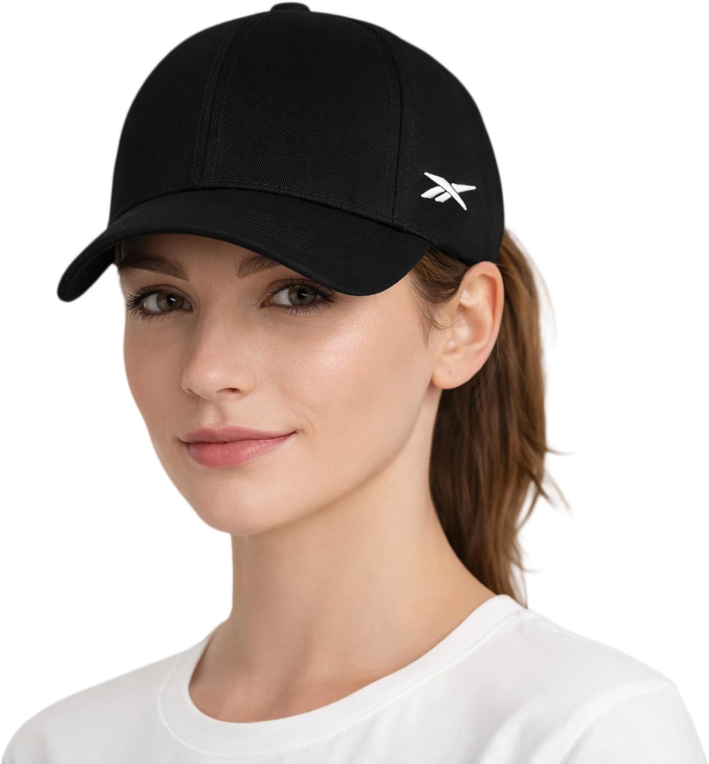 Reebok Women's Chroma Snapback Hat | Adjustable | Baseball Cap | Pre-Curved Brim | Moisture Wicking | Casual | Cotton Twill - Image 2