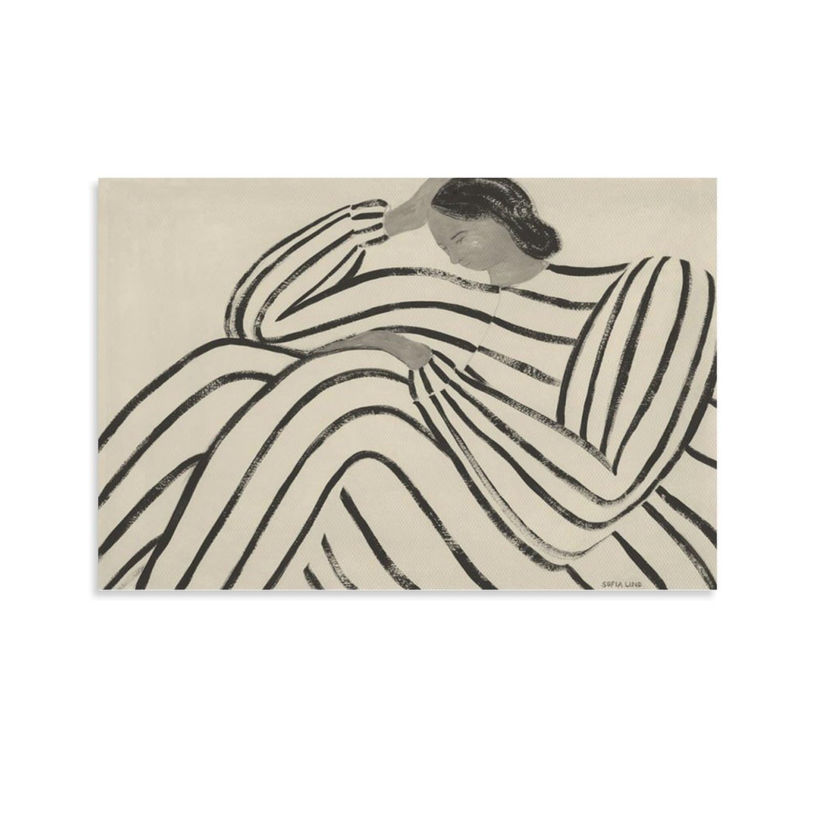 Sofia Lind（ソフィア・リンド）ポスター フレーム付き Fine Little Day ポスター SOFIA LIND SPECIAL ARTIST EDITION