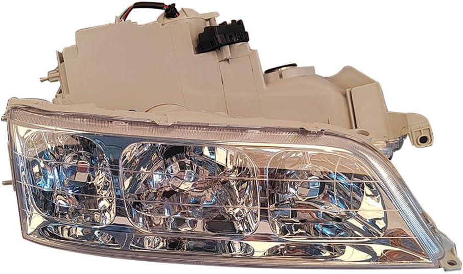 Pair Headlight Crystsal Lens Compatible With Toyota Mark II GX100 JZX100 1996 1997 1998 1999 2000(Silver)