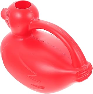 Yardwe Regador Aspersor Planta Suculenta Limpeza Brinquedos Fora Brinquedos Plantas Regador Pato Regador Jardinagem Chaleira De Água Plástico Vermelho Interessante Regador Brinquedos