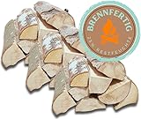 poolomio Brennholz Kaminholz Feuerholz Buche - 30 kg - 33 cm Brennfertig Luftgetrocknet - für Kamin, Smoker, Feuerschale