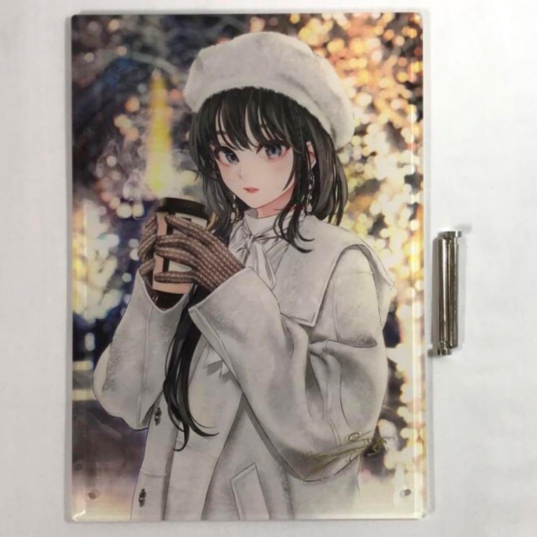 雪ノ下雪乃 サイン入りアクリルボード ぽんかん8 雪ノ下雪乃 サイン