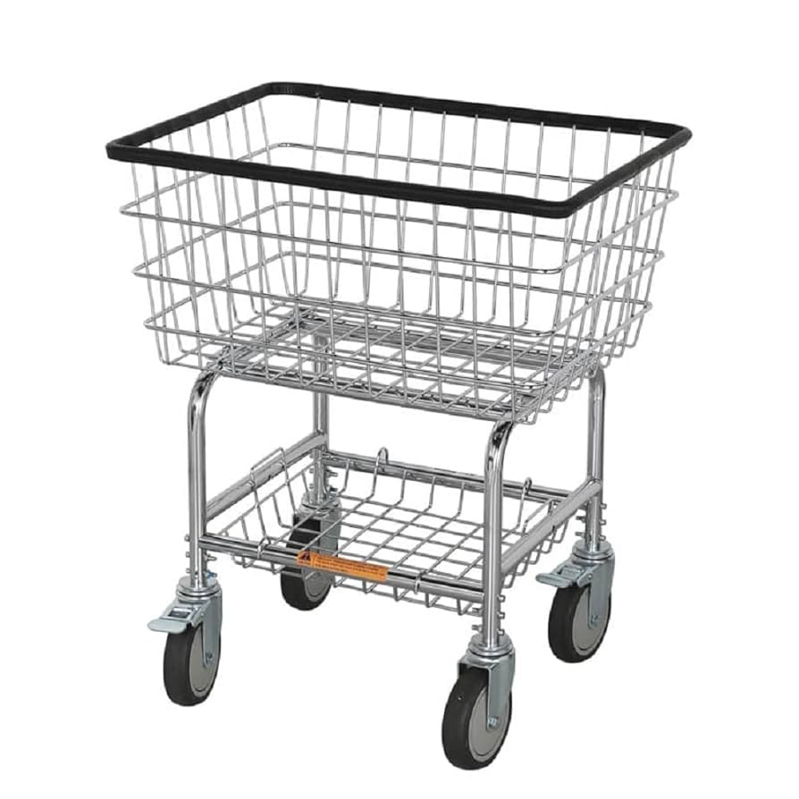 Amazon｜ダルトン(Dulton) ランドリーカート クローム 魅せる