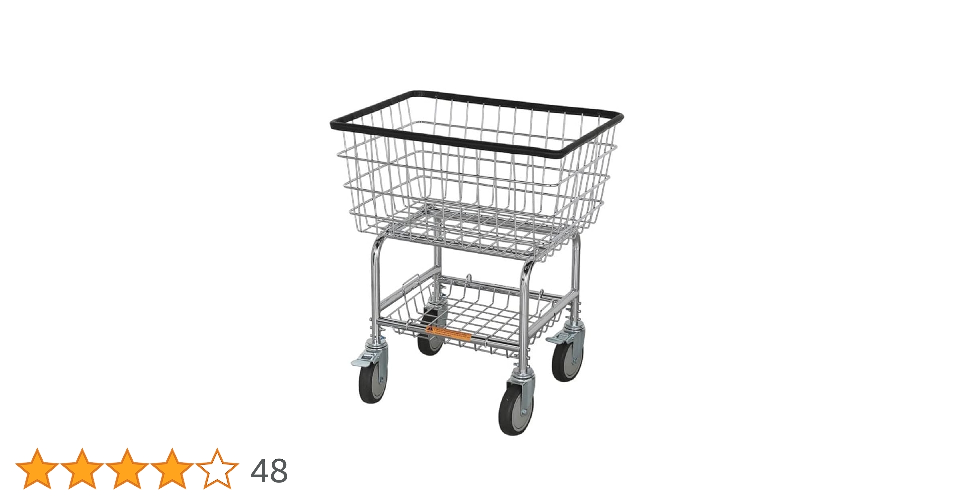 Amazon｜ダルトン(Dulton) ランドリーカート クローム 魅せる