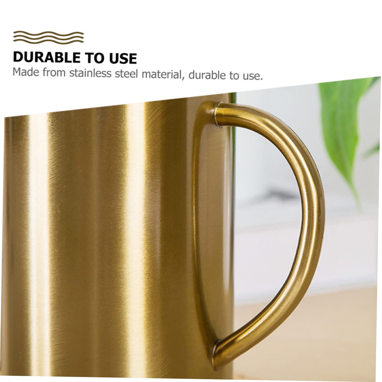 UPKOCH 1pezzi Annaffiatoio in Acciaio Inossidabile di Grande Capacità Strumento da Giardinaggio Annaffiatoio in Acciaio Inossidabile per Irrigazione di Fiori Piante e Alberi