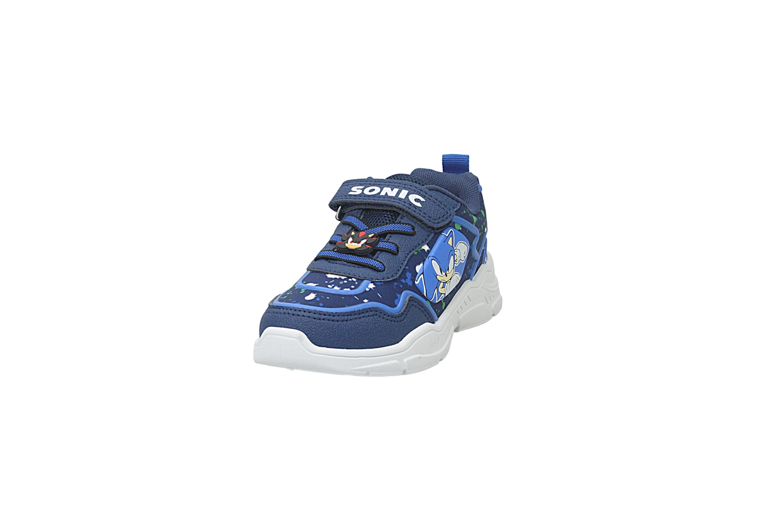 Sonic The Hedgehog Scarpe da ginnastica per bambini, blu, per camminare, correre, atletica, scarpe sportive