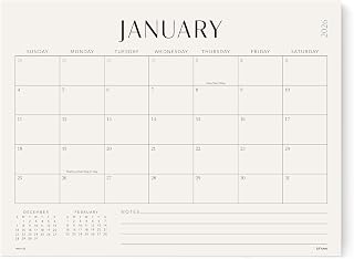 Jotsome Magnetic Calendar for Refrigerator 2026-2027, Monthly Fridge Calendar From January 2026 to June 2027 14x10.5 inch, Easy Planning, Gift for the Holidays (Horizontal)