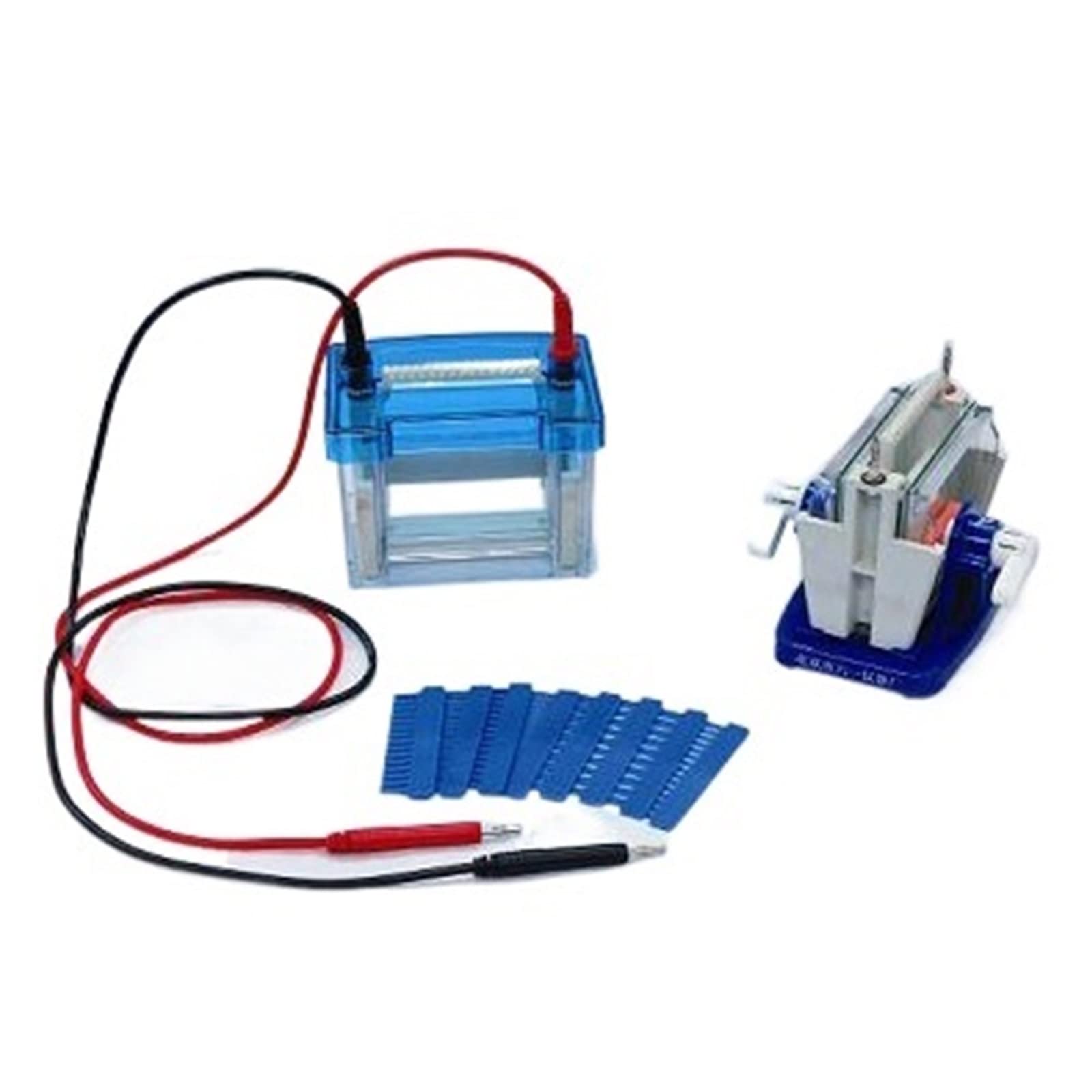 Electroforesis, Miniaparato De Electroforesis Vertical Doble DYCZ-24DN,Estructura compacta