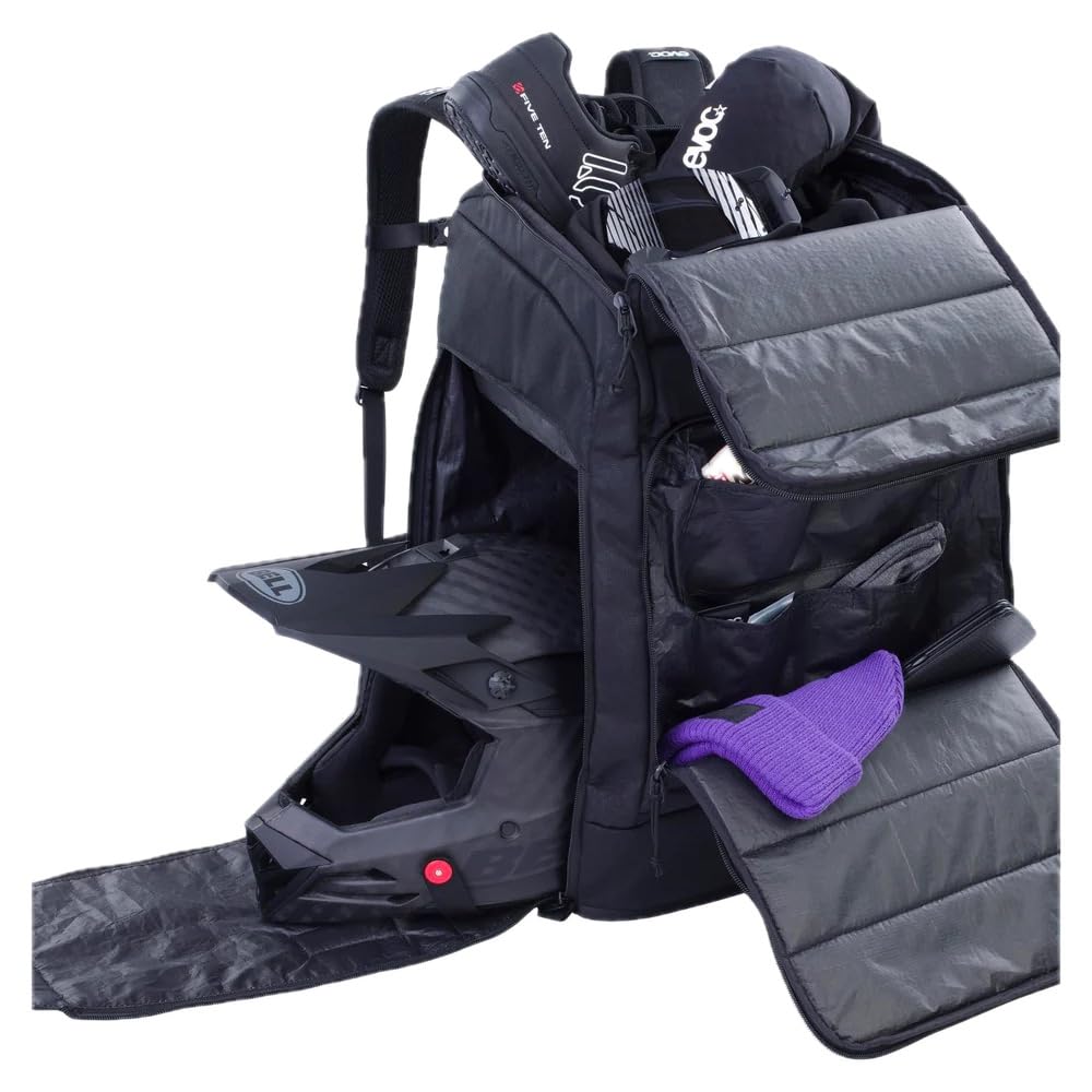 Mochila de senderismo EVOC SUMMIT 20, mochila (mochila deportiva con sistema de transporte ergonómico, mochila de senderismo con 20 litros de capacidad), azul real