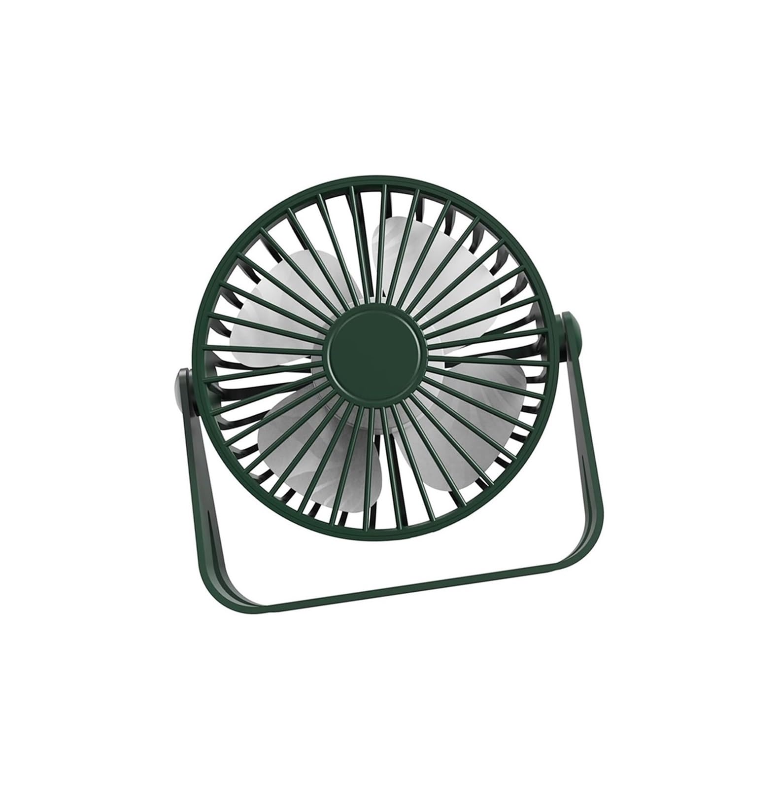 FGJsfhrDTU Portable Fan, Portable Air Cooling Low Noise Small for Student Dormitory Computer Gadget Home Desk Quiet Desktop(Green)