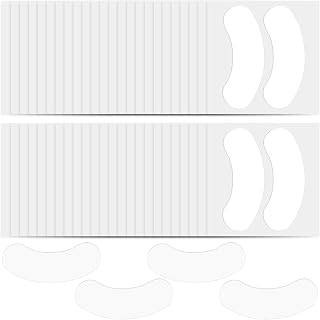 Eye Pads Lash Extensions, 100 Pieces Under Eye Pads for Lash Extensions Sticky Lash Lift Pads Eyelash Perm Pads Non-Lint Foam Eye Pads for Eyelash Extensions Perming Tinting Lifting