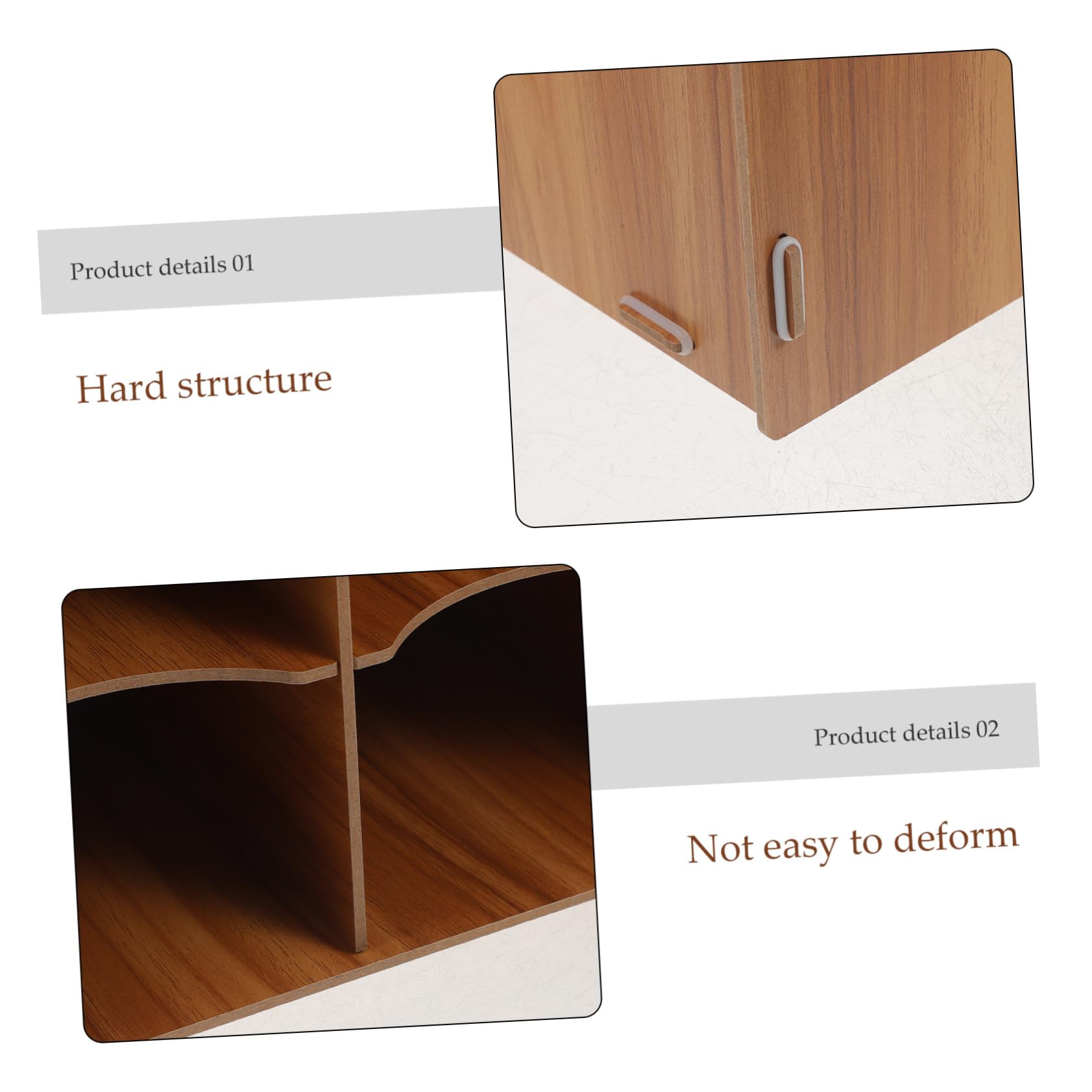 Tofficu Scatola Porta Documenti Multifunzionale Per Ufficio Organizer Da Scrivania Tre Scomparti Per Studenti e Professionisti Design Elegante e Spazioso