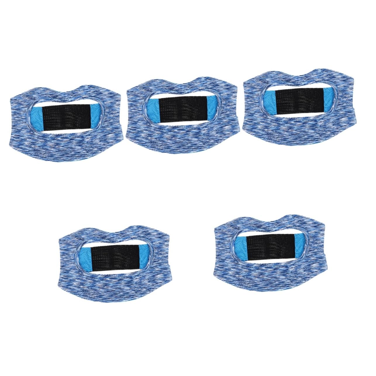 DOITOOL 5 Piezas Gafas de Realidad Virtual Realidad Virtual Ajustable Cubierta de la máscara Banda para el Sudor para Auriculares VR Banda de Sudor Transpirable VR Relleno Ocular VR Ojos
