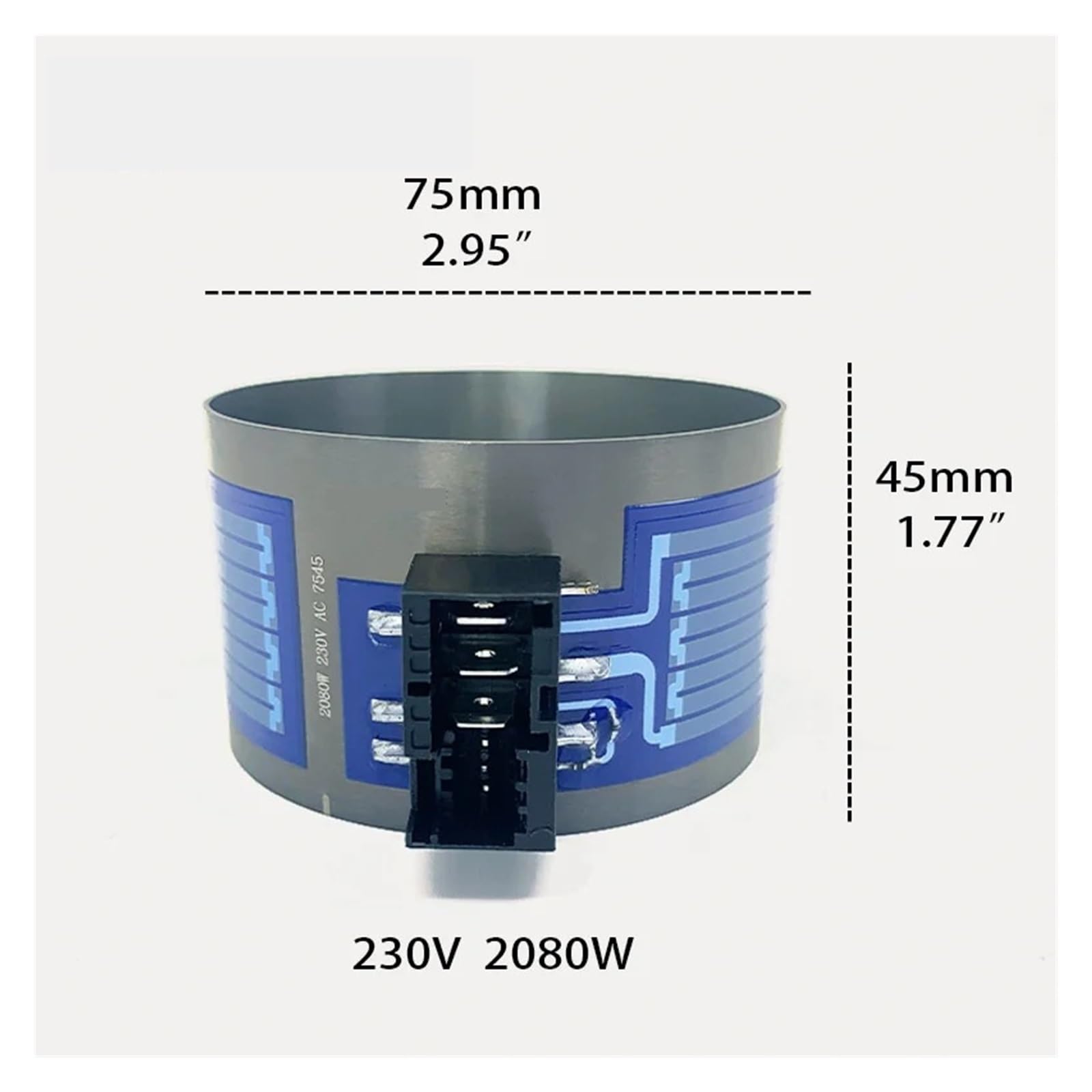 Tubo calefactor de película gruesa, compatible con Siemens, lavavajillas