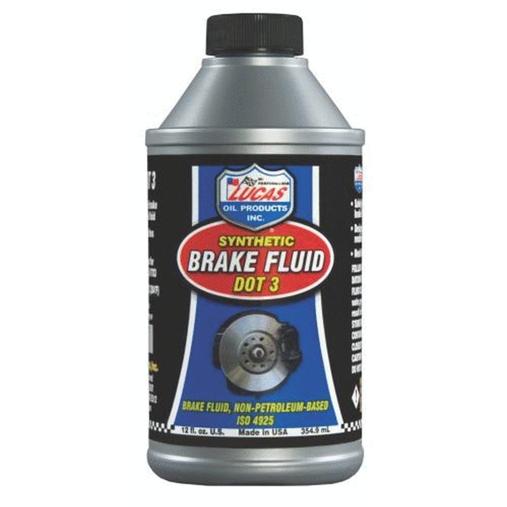 Lucas Oil 10825 Brake Fluid - 12 oz. (Quantity 4)
