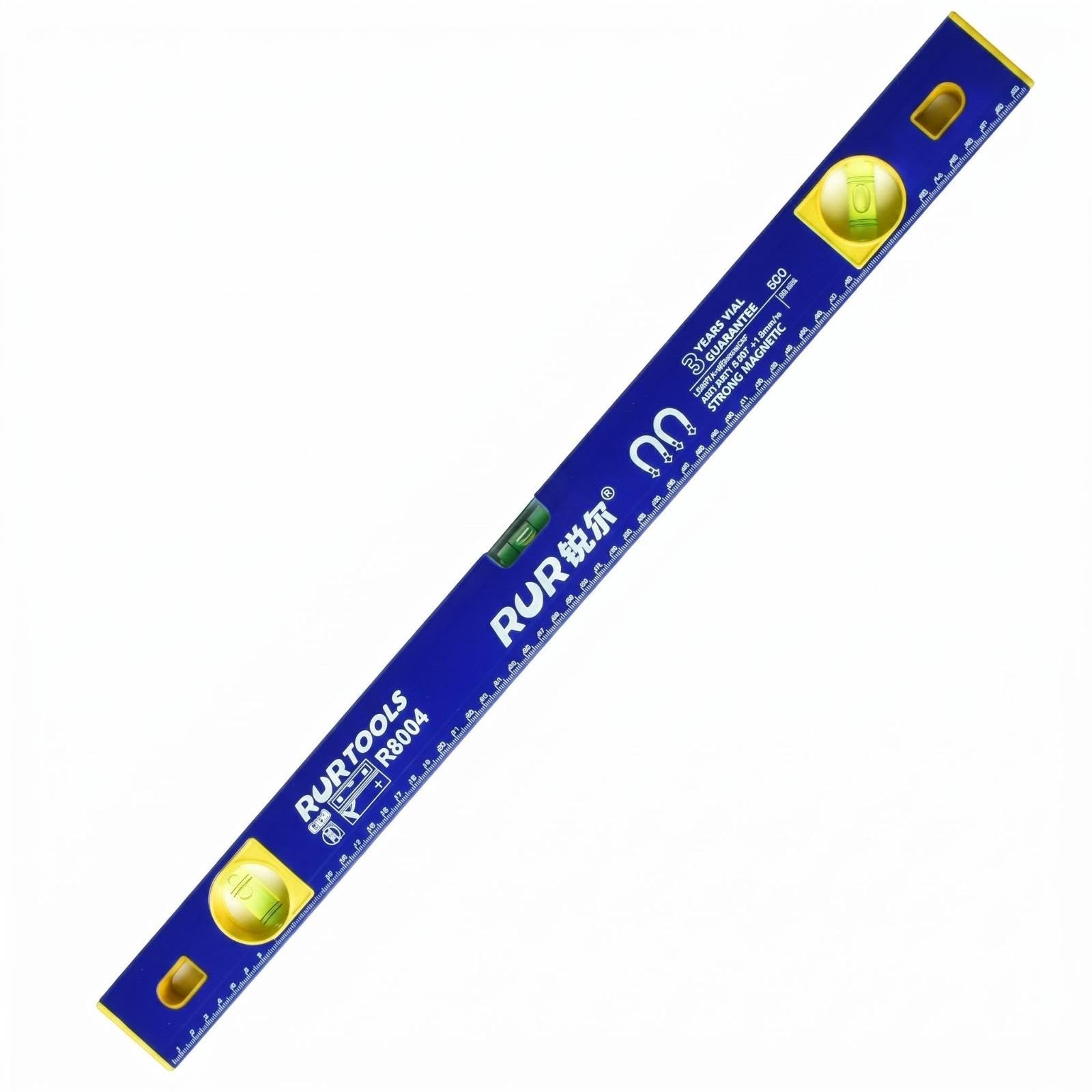 Aluminum Alloy Spirit Level Bubble Vials Spirit Level Measurement Scale for Horizontal and Vertical Alignment 600MM Professional-image-23
