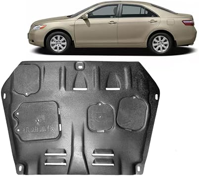 1PCS Front Engine Splash Shield Fit for Toyota Camry 2012 2013 2014 2015 2016 2017 Under Engine Splash Guard Suitable for Camry Thickening Front Engine Cover Mud Flaps