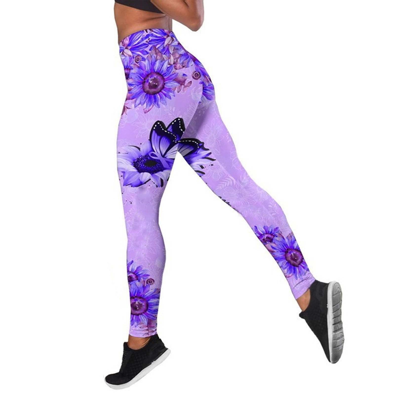 Leggings Donna Con Tasca Per Smartphone - Pantaloni Yoga E Running Elasticizzati