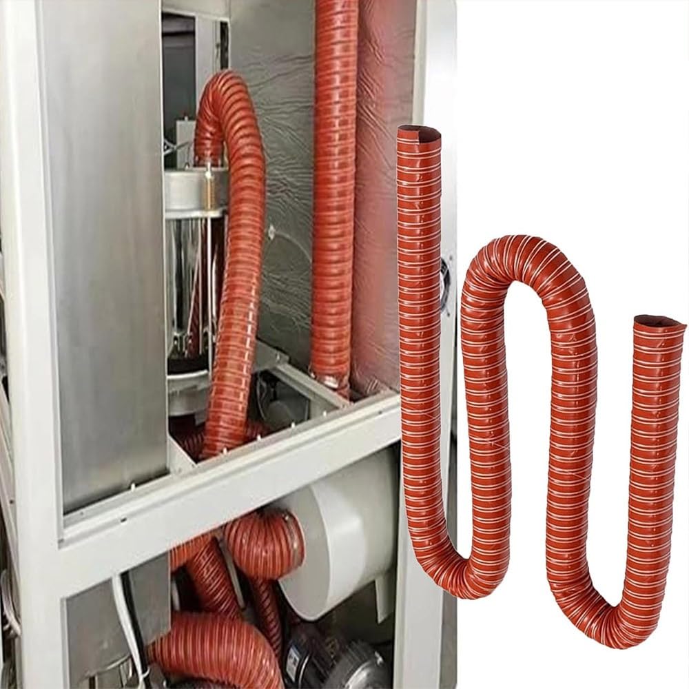 Silicone Condotti Tubo di Ventilazione Flessibile Diametro 20-305mm Tubo Flessibile per Condotto di Ventilazione Portatile Condotto Flessibile(2m(6.6ft),89mm)