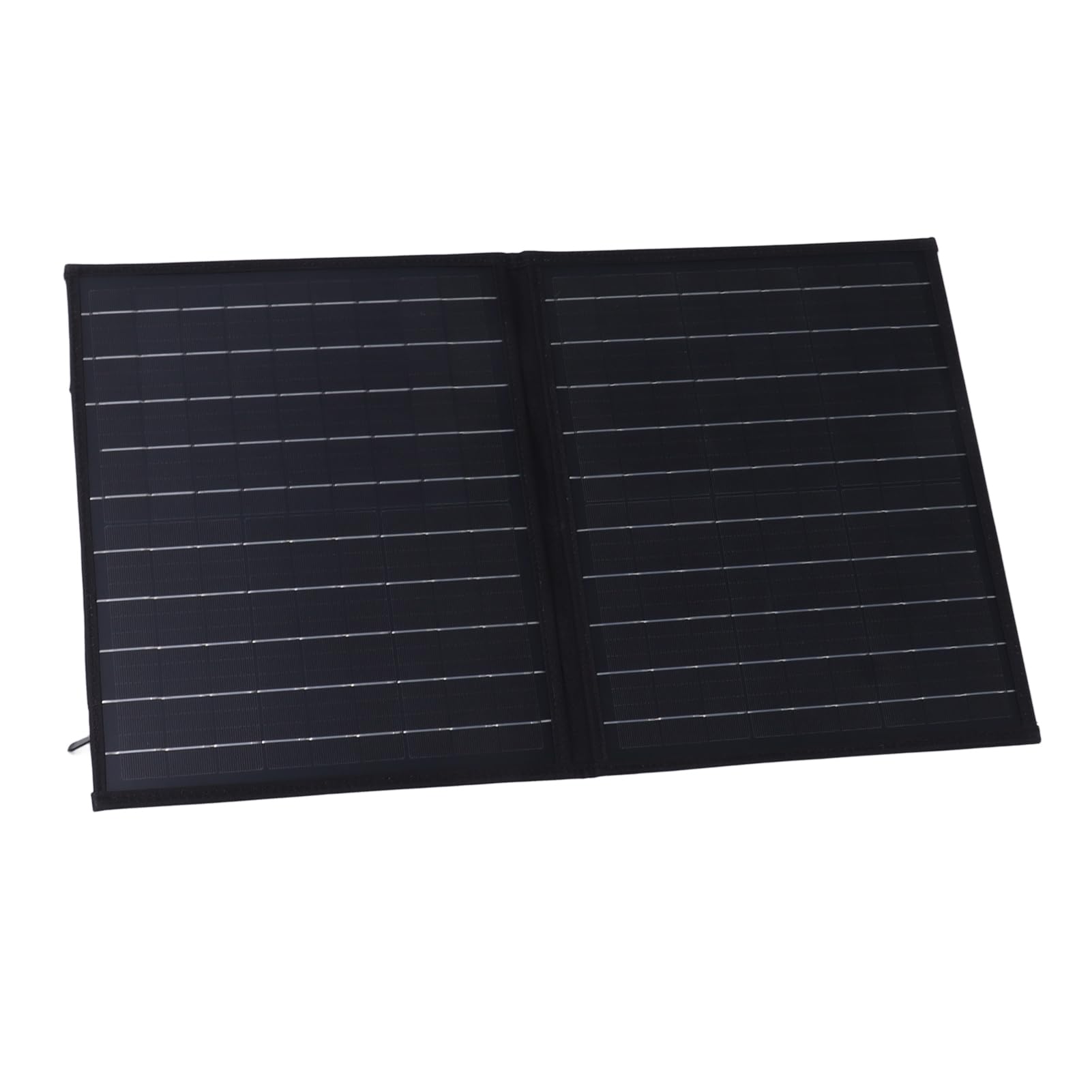 Qcwwy Panel Solar Plegable 30W, Cargador con Material PET Impermeable, para