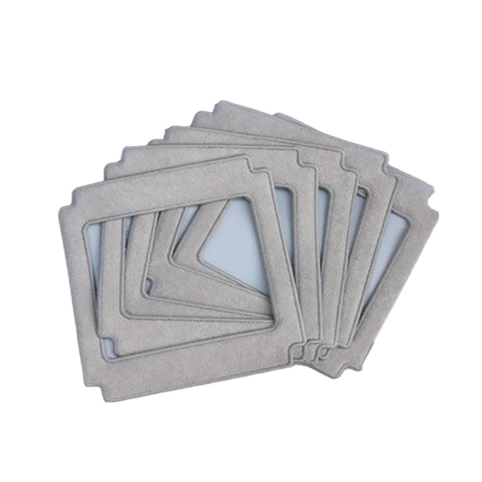 10 Pezzi/lotto Panno In Microfibra For Mop, Compatibile For ECOVACS, Winbot W830 Tamponi For Pulizia In Microfibra Di Ricambio For Mop Pad For Finestre, Panno For Robot