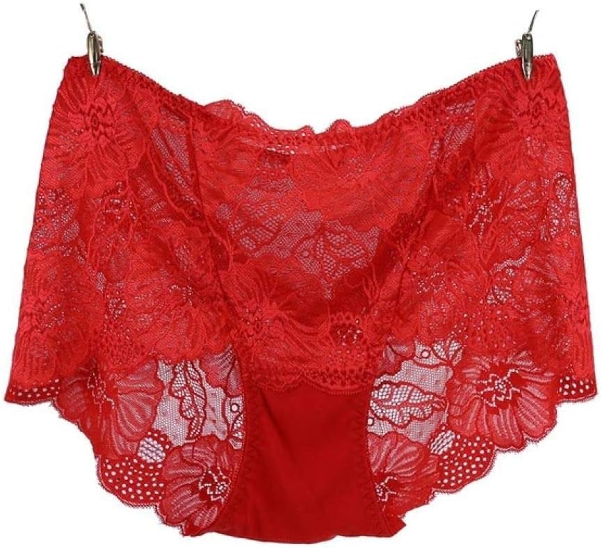 Floral High-Rise Panties Women Hollow Out Transparent Panties Underwear Women Briefs Big Size Sexy Lace Panties Female New Sale