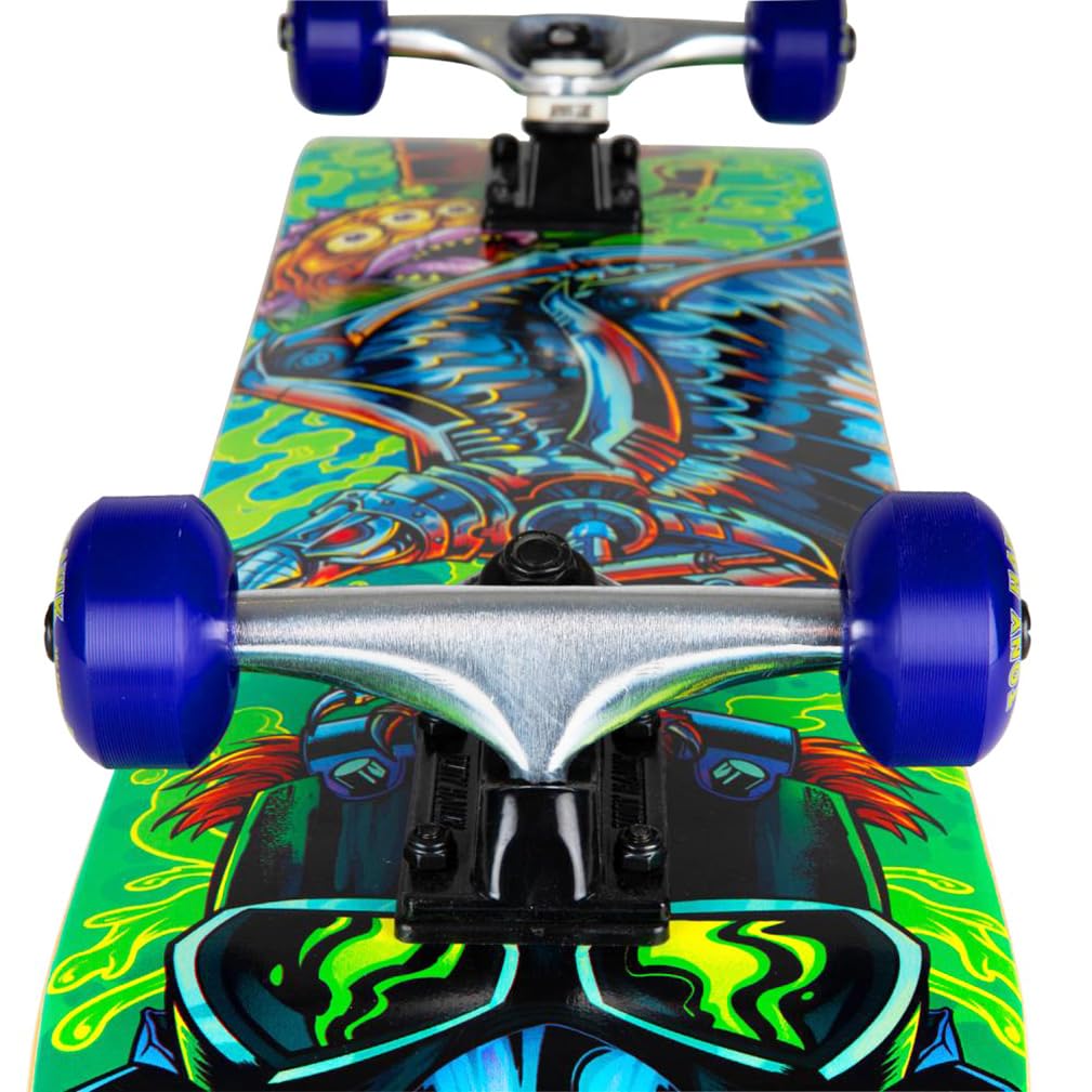 Skateboard complet Tony Hawk professionnel pour garçons et adultes, série débutant 7,75" + outil polyvalent 50 autocollants brillants