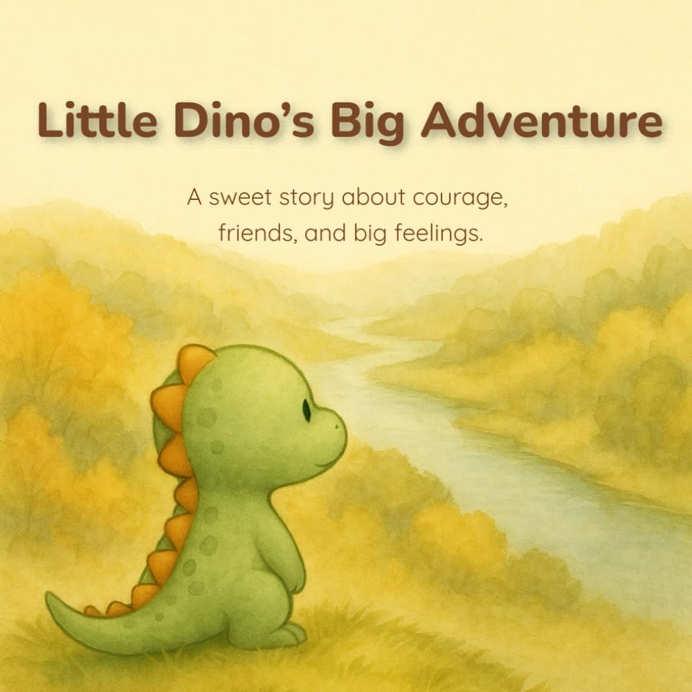 Little Dino’s Big Adventure: A sweet story about courage, friends, and big feelings.
