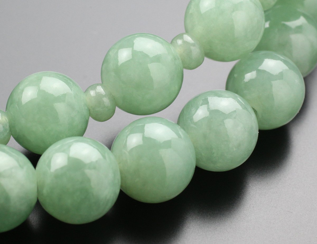 純銀手打ち　本翡翠　念珠 Amazon｜仏壇屋 滝田商店 数珠 八宗用(八宗兼用) 本式数珠